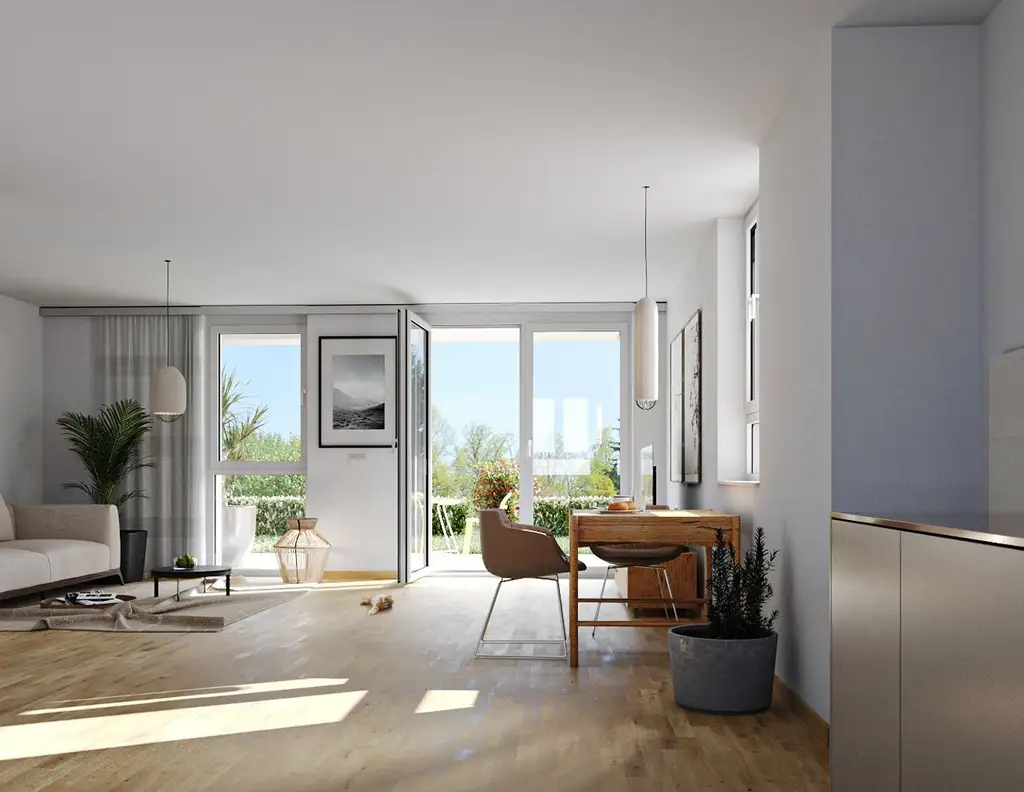 Stilvolle Maisonette-Wohnungen mit Eigengarten in naturnaher Lage! *Provisionsfrei*