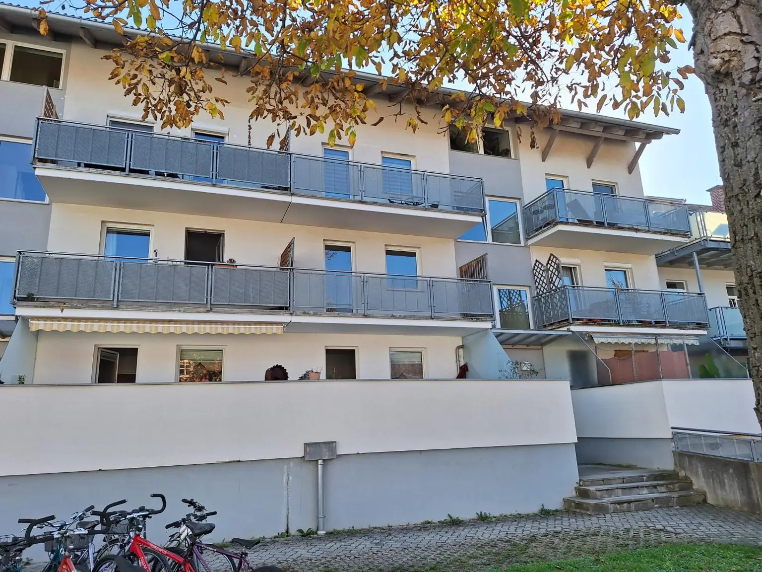 Blick auf den Balkon