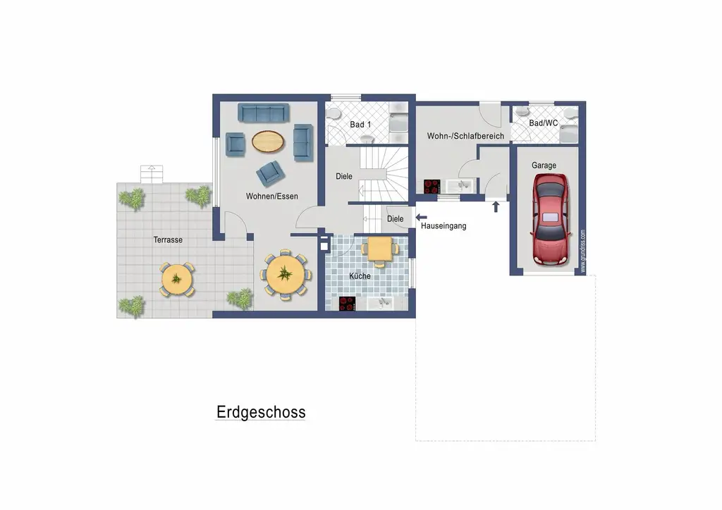 Grundriss EG