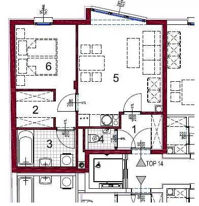 Laudongasse: Schicke 2-Zimmer-Neubauwohnung mit Top-Grundriss in Traumlage