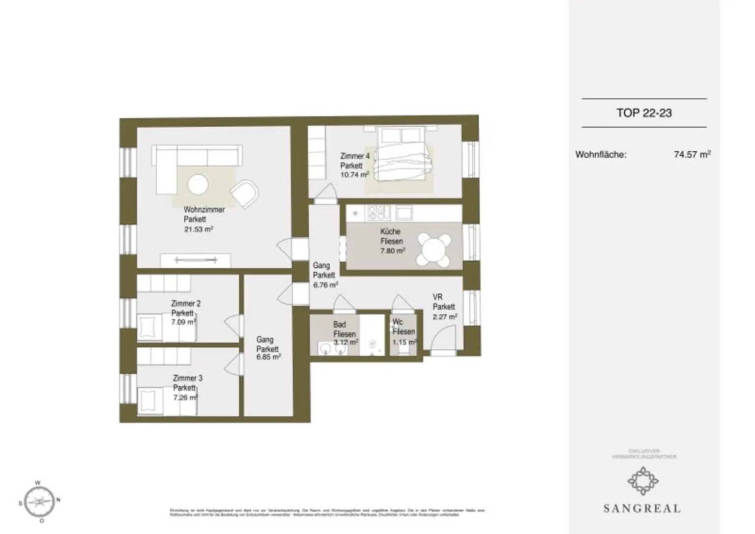 Charmante Wohnung in Hietzing – Stil, Raum und Atmosphäre in der Testarellogasse