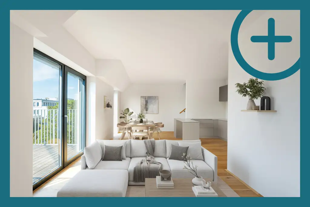 SONNNENSCHEINHIT MIT 2 TERRASSEN