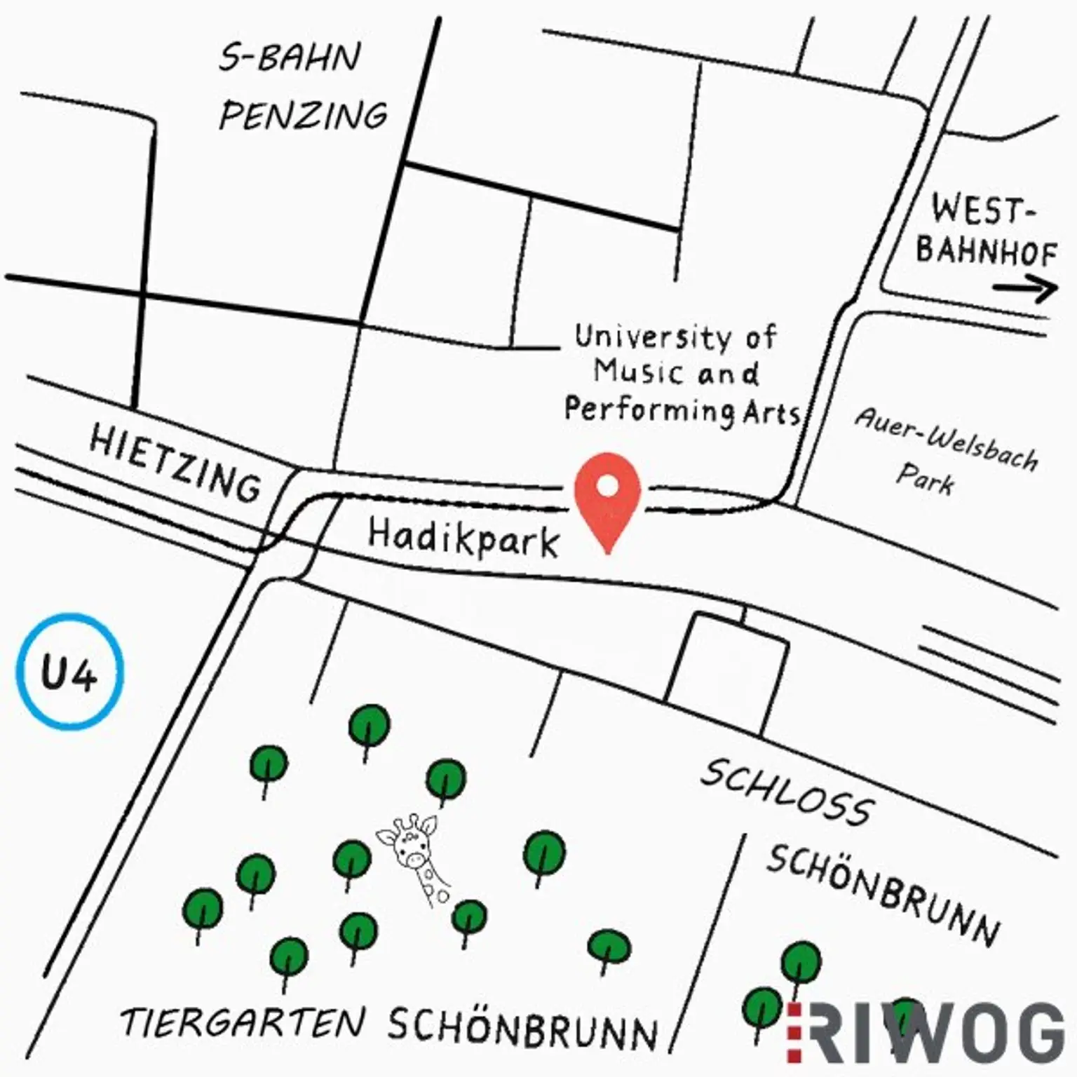 Wohnung mit touristischer Widmung nahe Schloss Schönbrunn | Prunkvolles 4-Zimmer Altbauapartment mit Loggia I 360° Rundgang