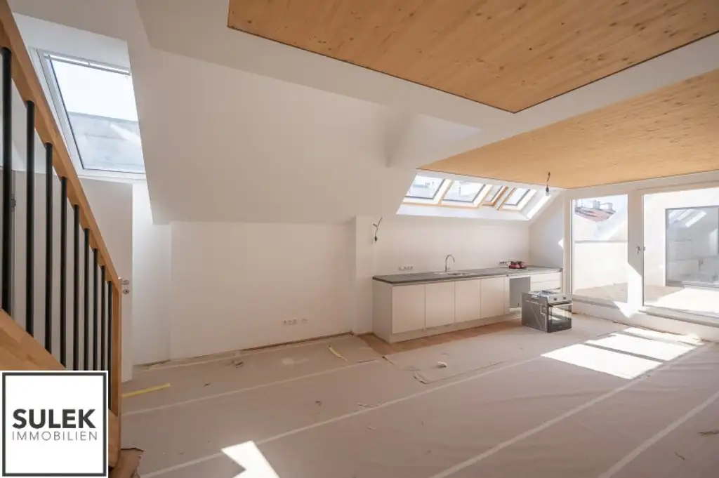 Dachgeschoßwohnung im Herzen des 2. Bezirks – 72 m² Wohnkomfort