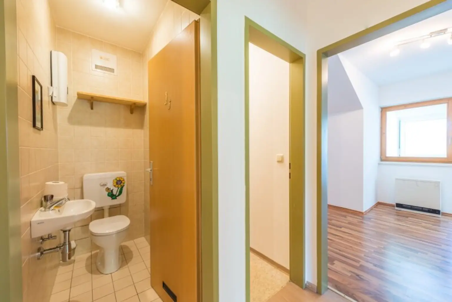 Gut geschnittene 3-Zimmer Dachgeschosswohnung