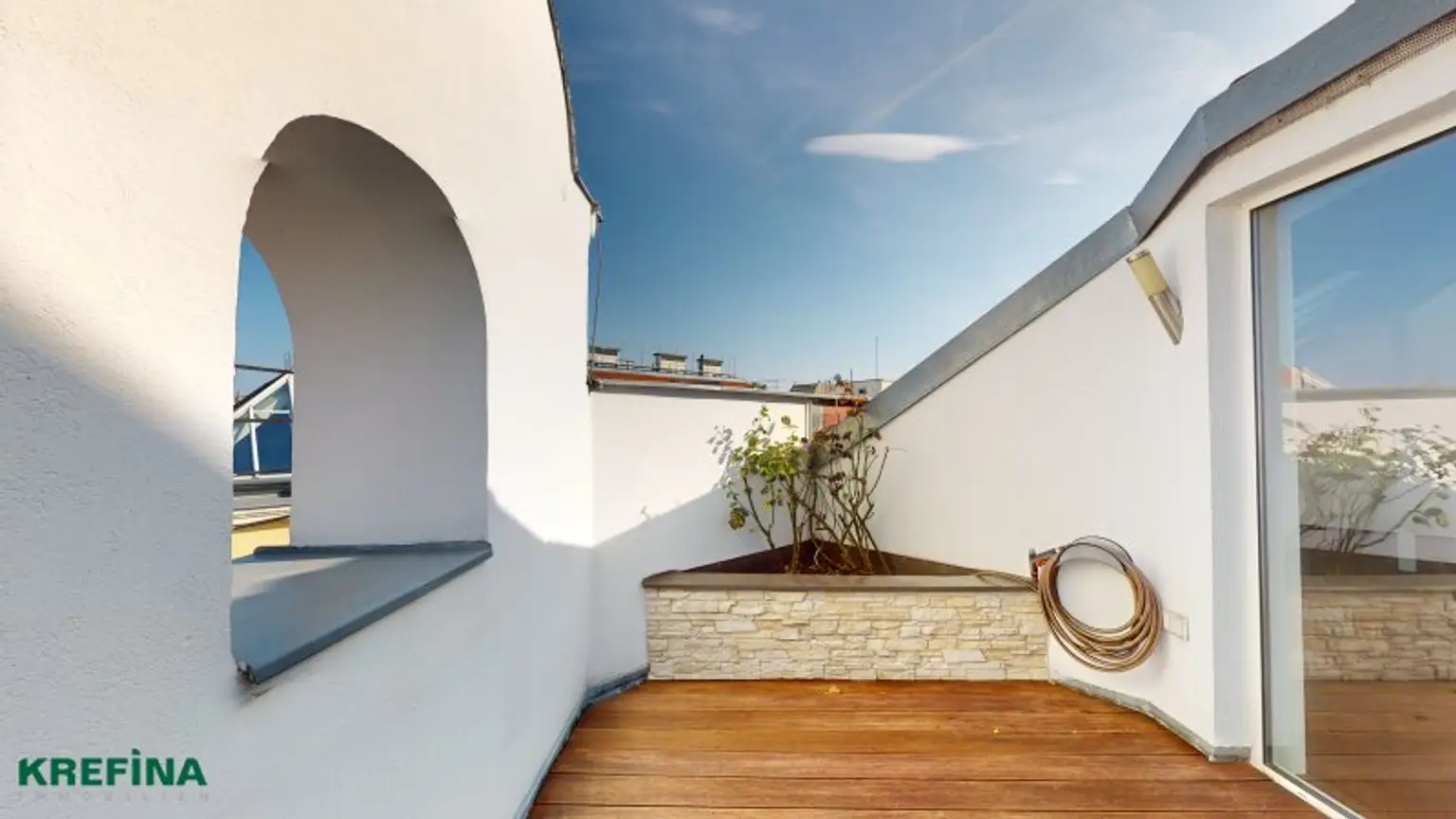 Gemütlich Wohnen - Dachterrasse (41,46 m²) - Blick über Wien