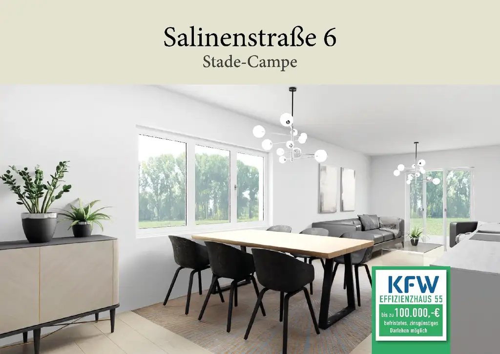 Befristetes KfW-Förderdarlehen: 4-Zimmer-Neubauwohnung mit cleverer Raumaufteilung