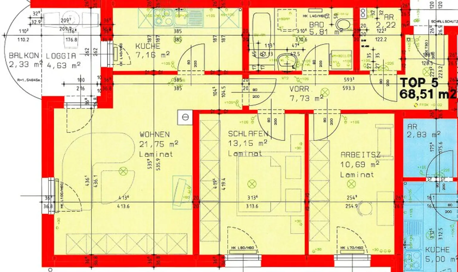 Plan Grundriss