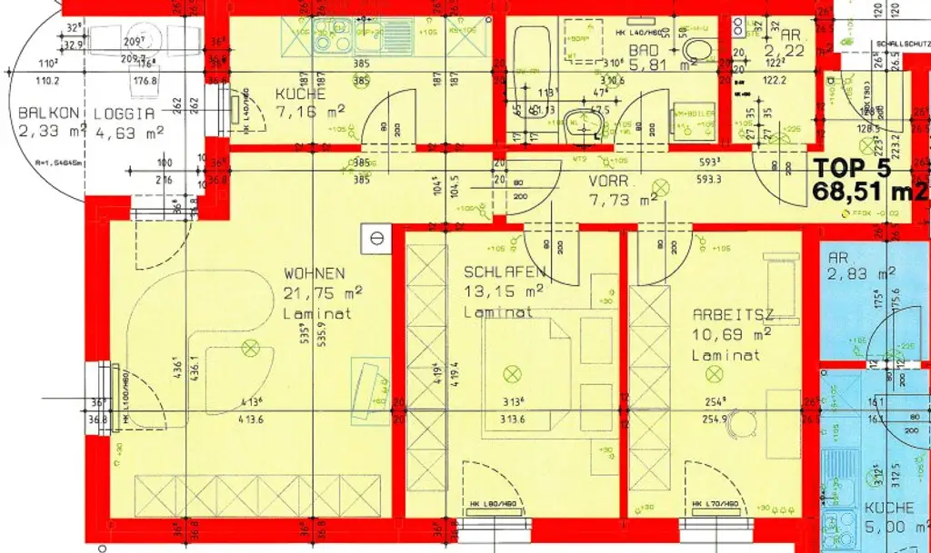 Plan Grundriss
