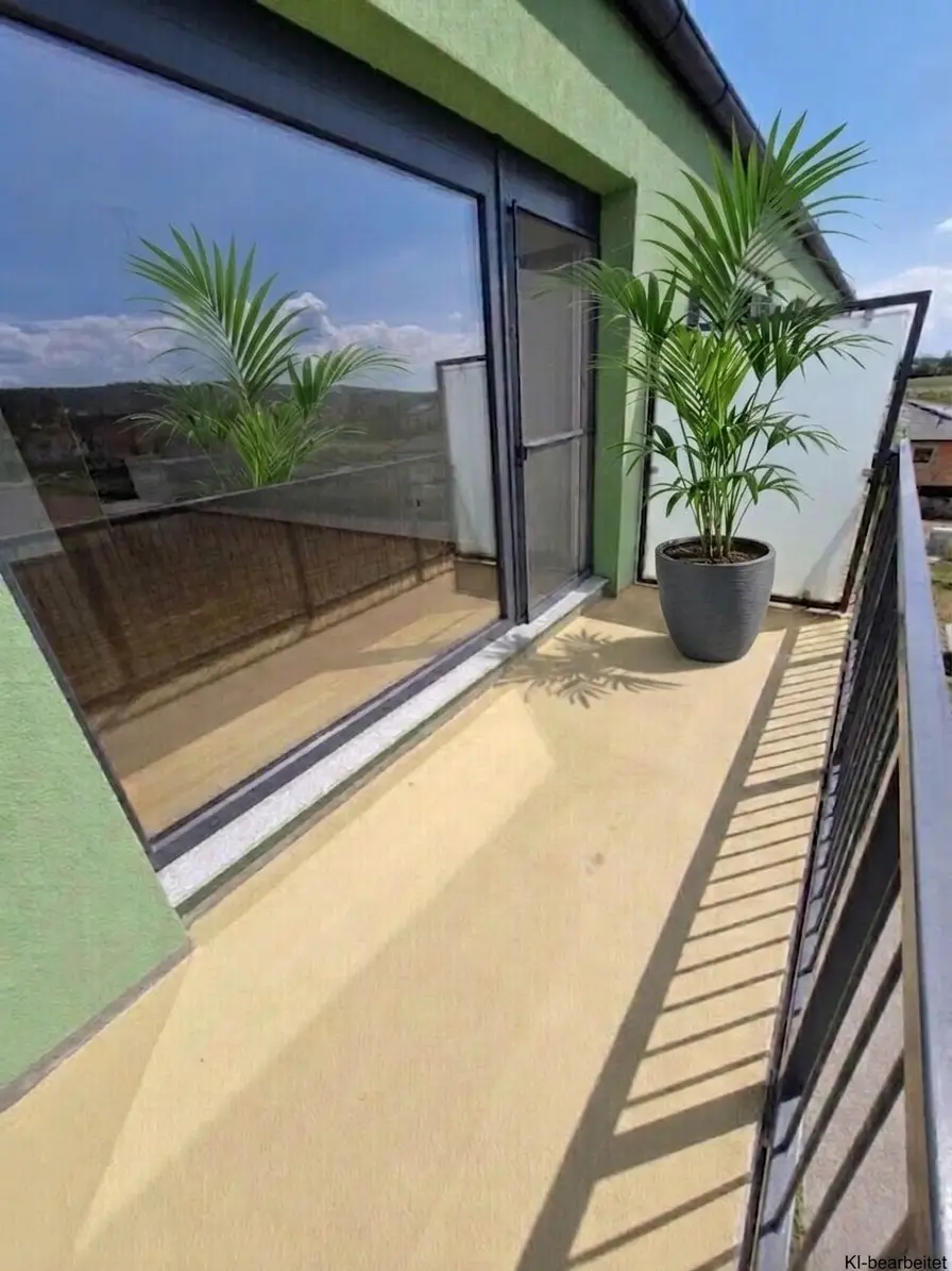 Eigentum statt Miete - Neubau: Ca. 54 m² Wohnung mit Balkon nach Südwesten ausgerichtet