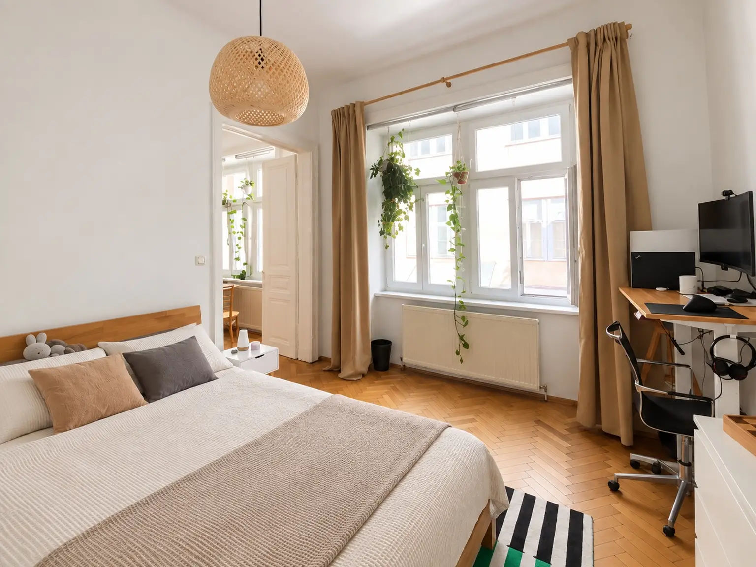 Schlafzimmer 1.1 auf