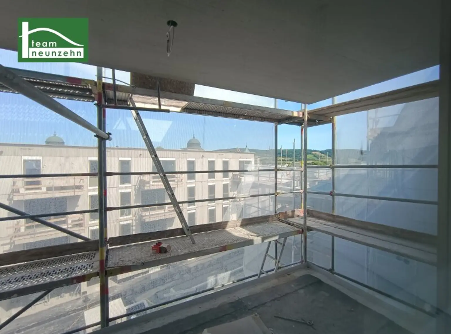 Dachgeschosswohnung mit Klimaanlage! 2-Zimmer-Erstbezug! FLORIANI – Quartier am Tullnerfeld