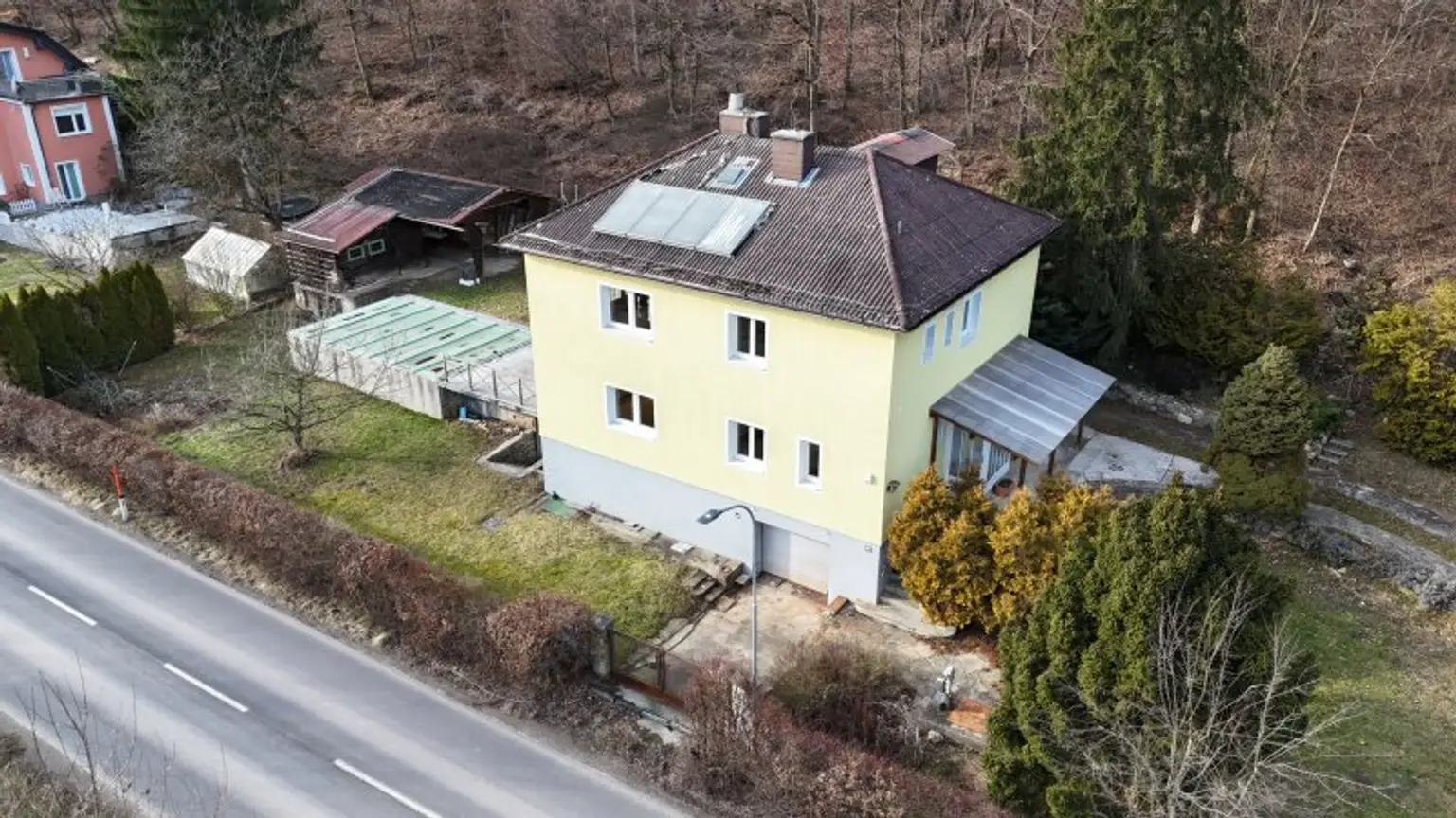 Drohnenfotos vom Grundstück