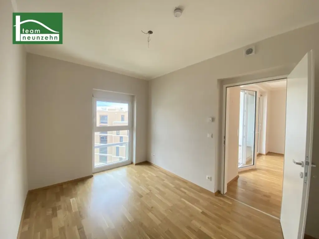 Wohnen im Mautner-Markhof nahe S-Bahn S7 Kaiserebersdorf- Große Terrasse und Abstellraum! Traumbad! GEMEINSCHAFTLICHE DACHTERRASSE!