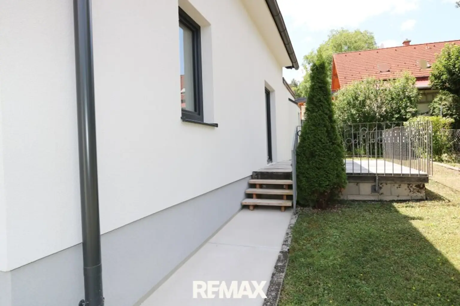 Blick zur Terrasse