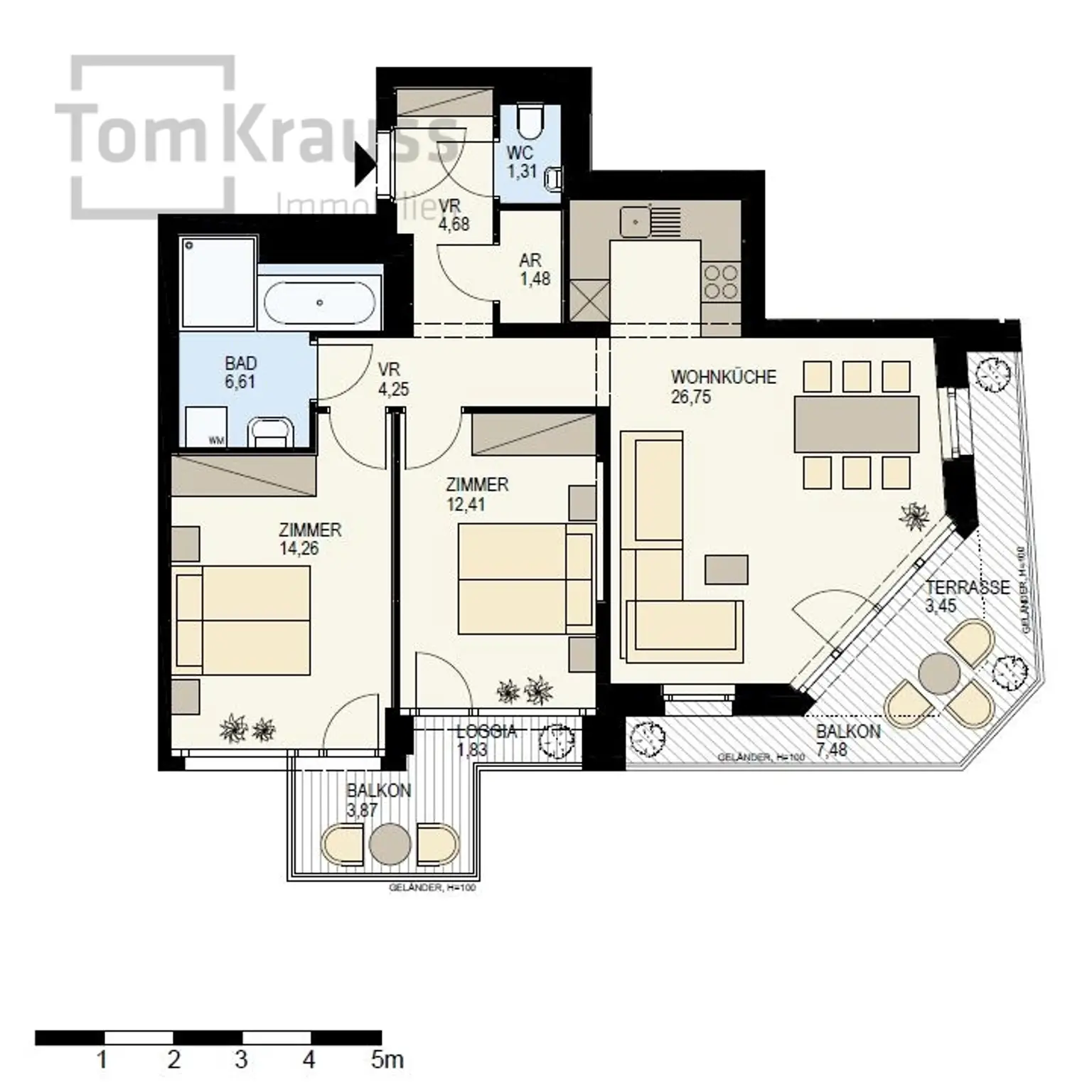 3-ZIMMER WOHNTRAUM NÄHE STADT ZENTRUM