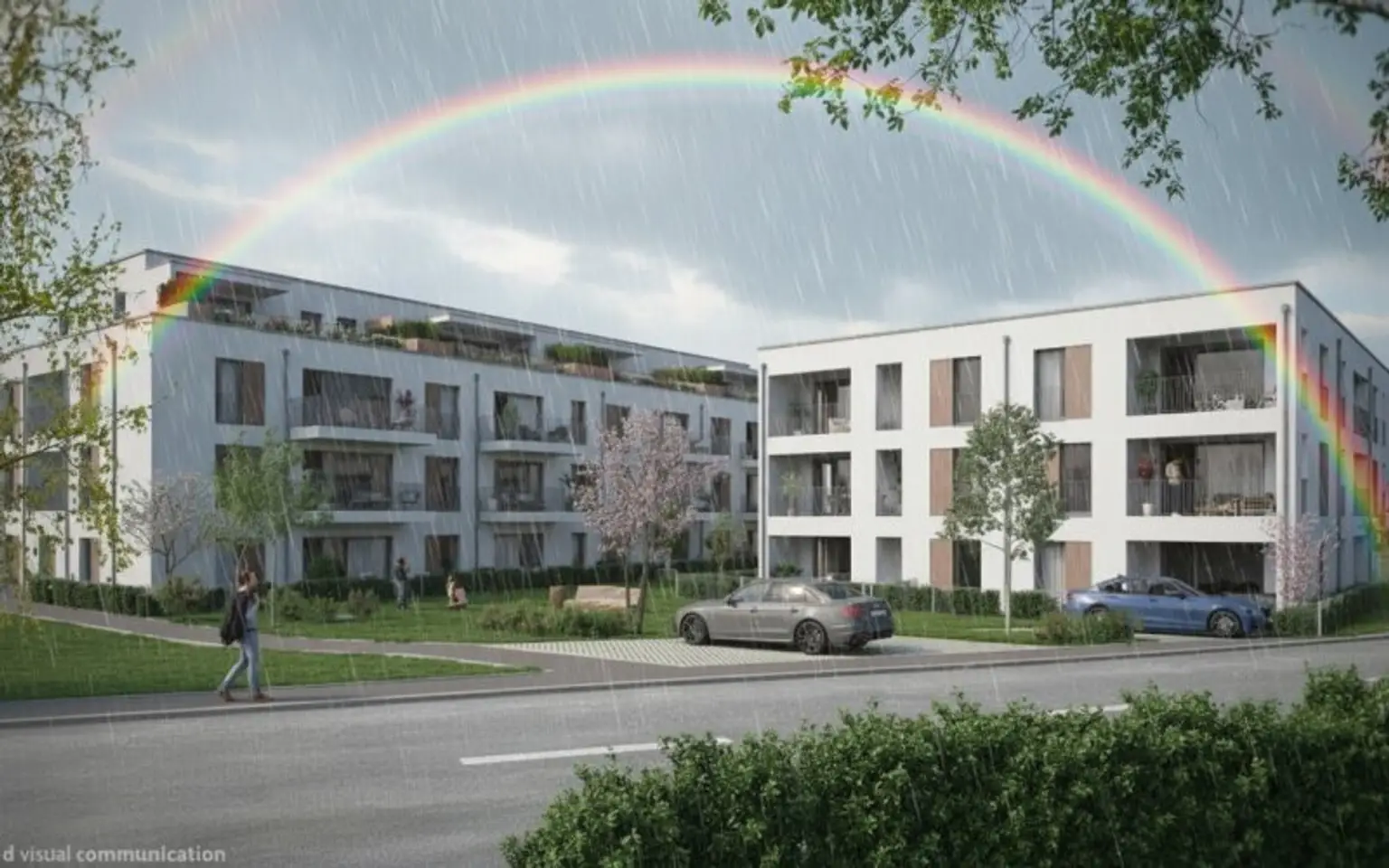Charmante Terrassenwohnung Top B.16 - Neubauprojekt SCHÖN | DORF | BLICK