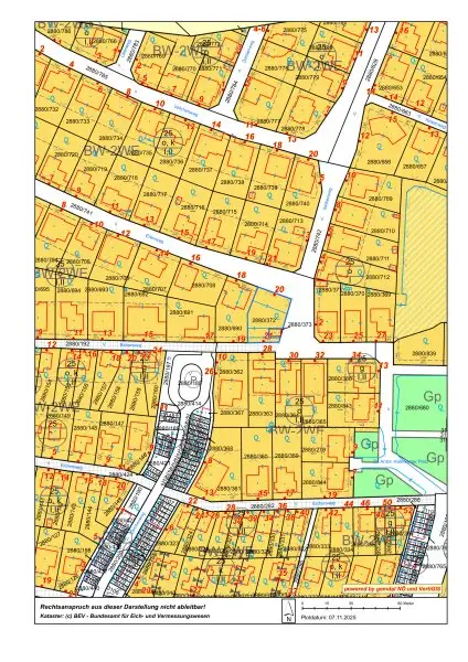 Sonniges Baugrundstück 640 m² in Perchtoldsdorf - auch für Bauträger geeignet - 630.000 €