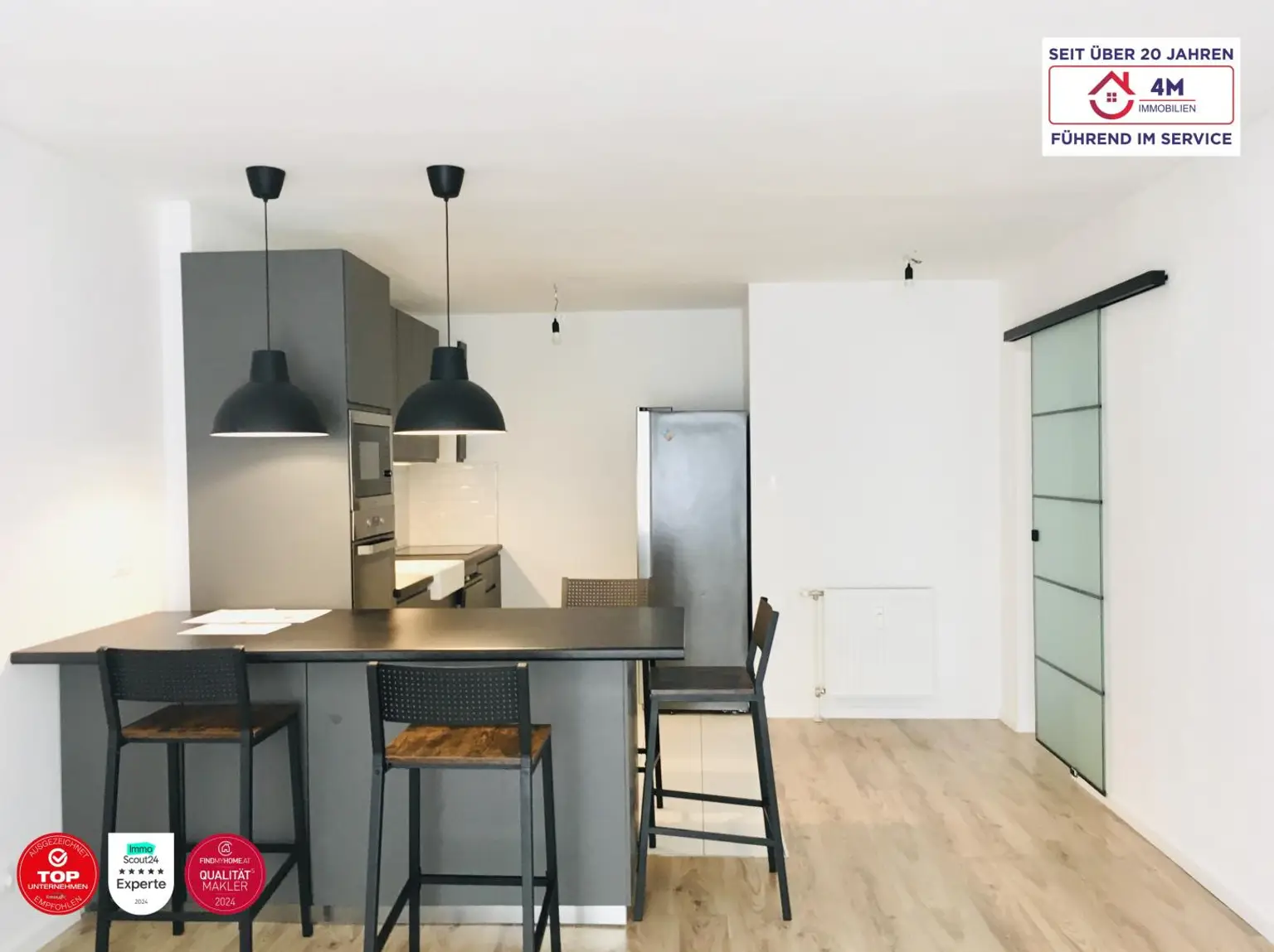 Hallo Investoren! Top-Sanierte 2-Zimmer Neubauwohnung mit Freier Mietzins und urbaner Flaire (U4/U2!)