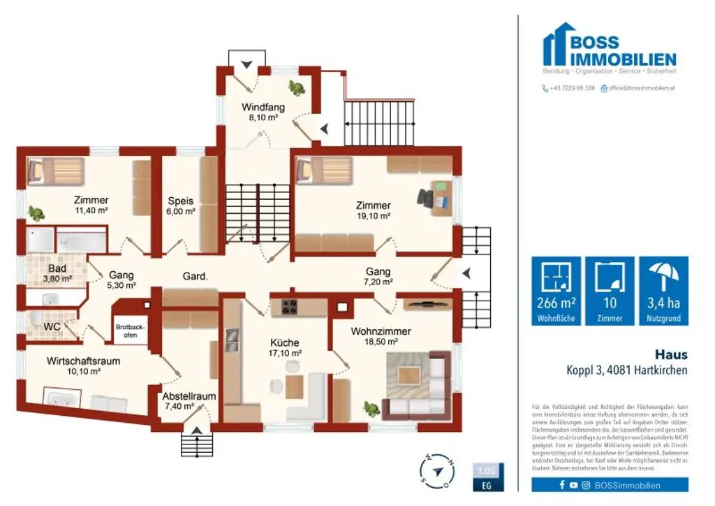 Landliebe | 3,4 ha Nutzgrund | 2 Wohneinheiten
