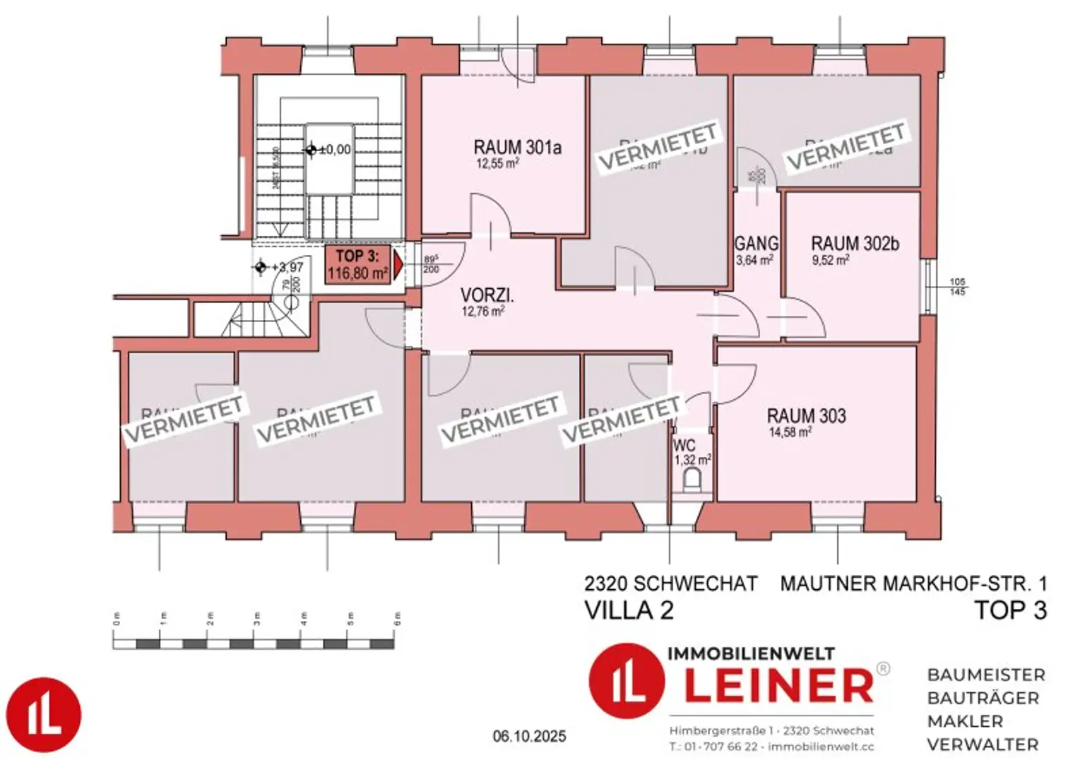 Moderne Büroflächen in Schwechat: Top Lage,  Parkplatz optional – ab 365,00 € Miete!