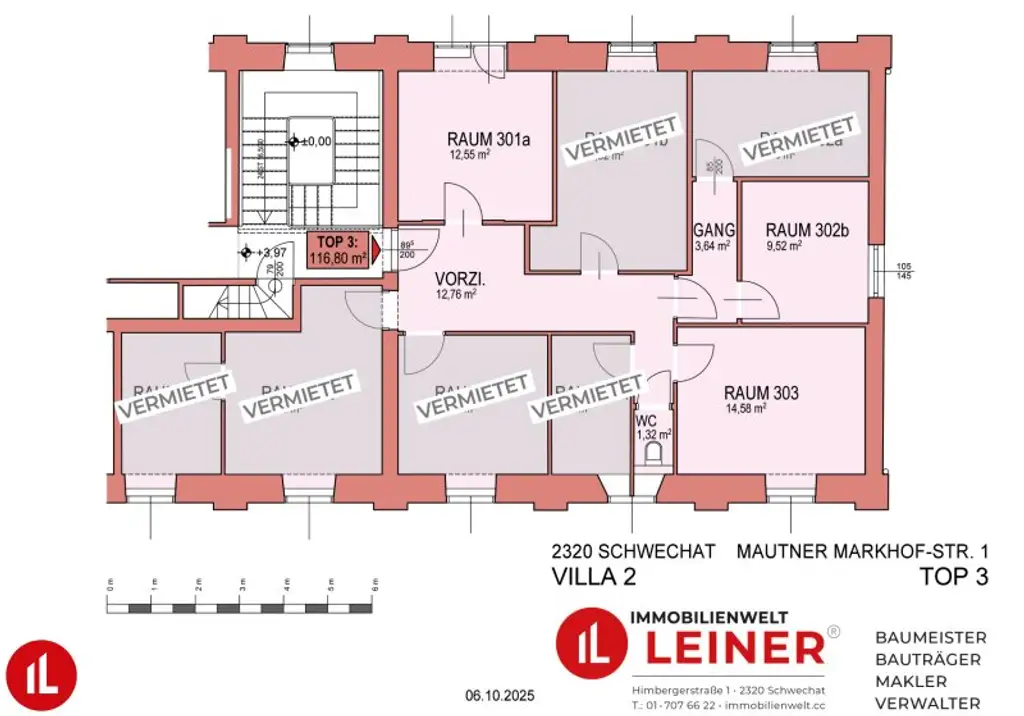 Moderne Büroflächen in Schwechat: Top Lage,  Parkplatz optional – ab 365,00 € Miete!