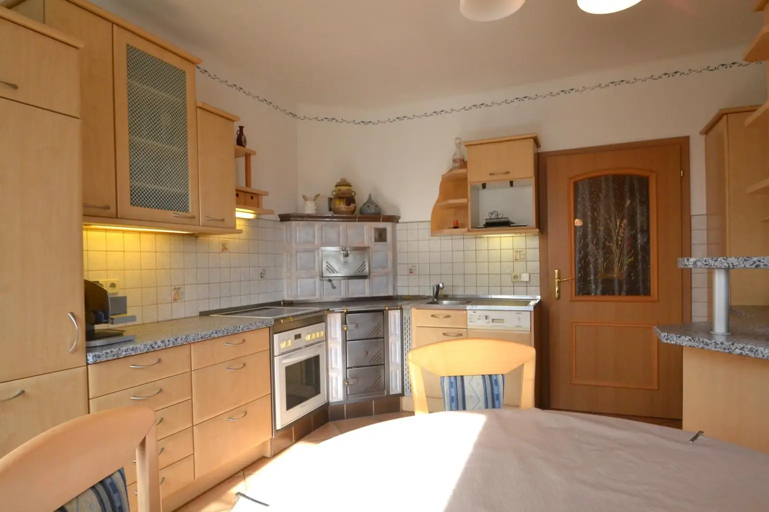 Küche mit gesetztem Ofen 2