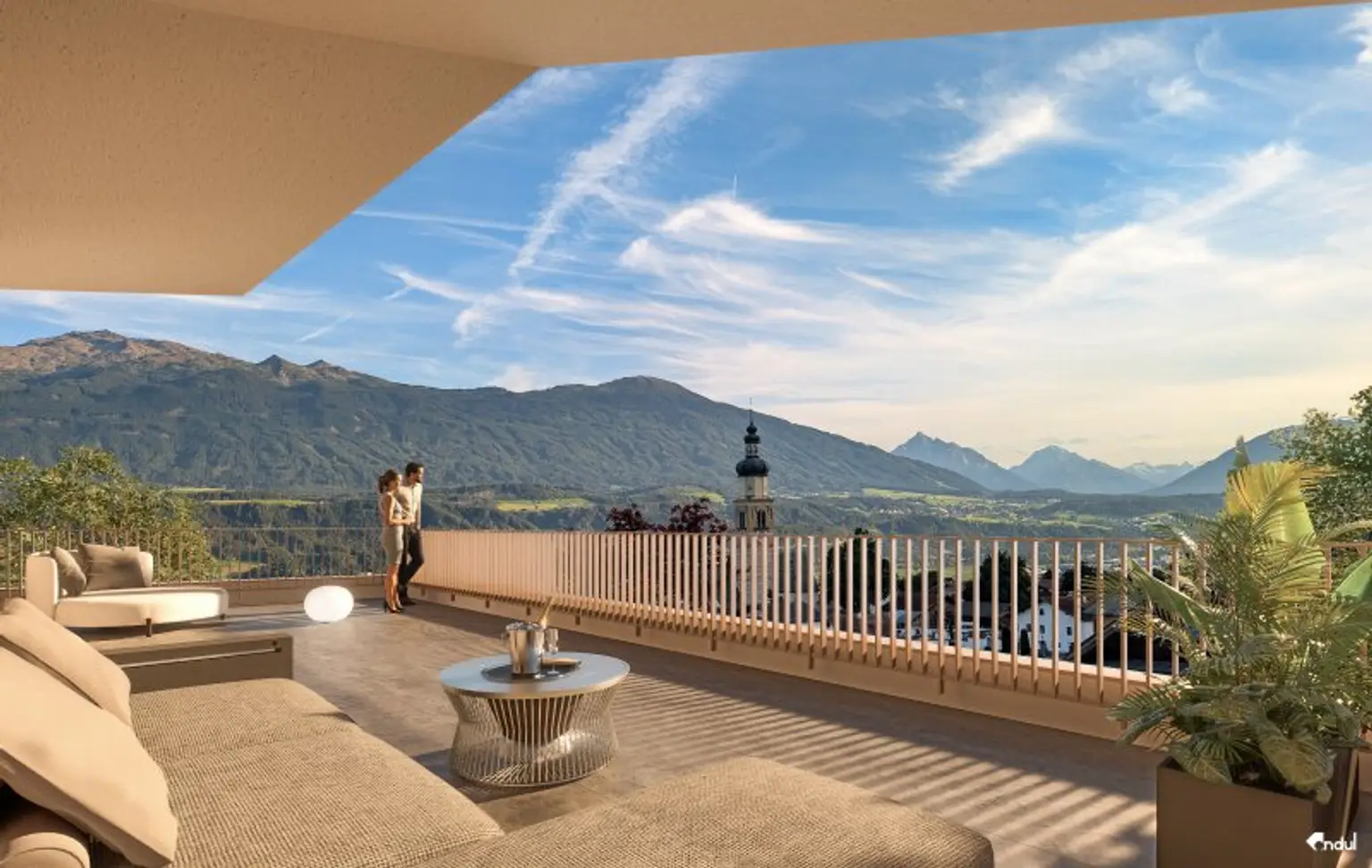 Das Penthouse in Thaur – Top W04 „Villa JULIA“