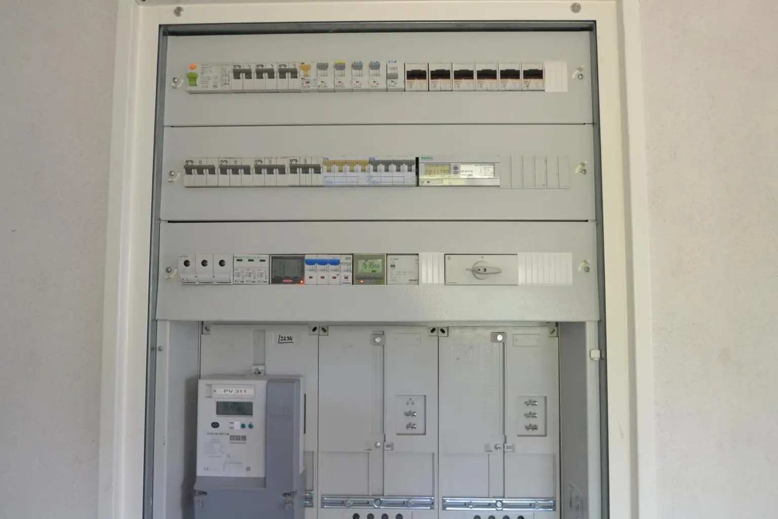 Elektro-Zählerkasten