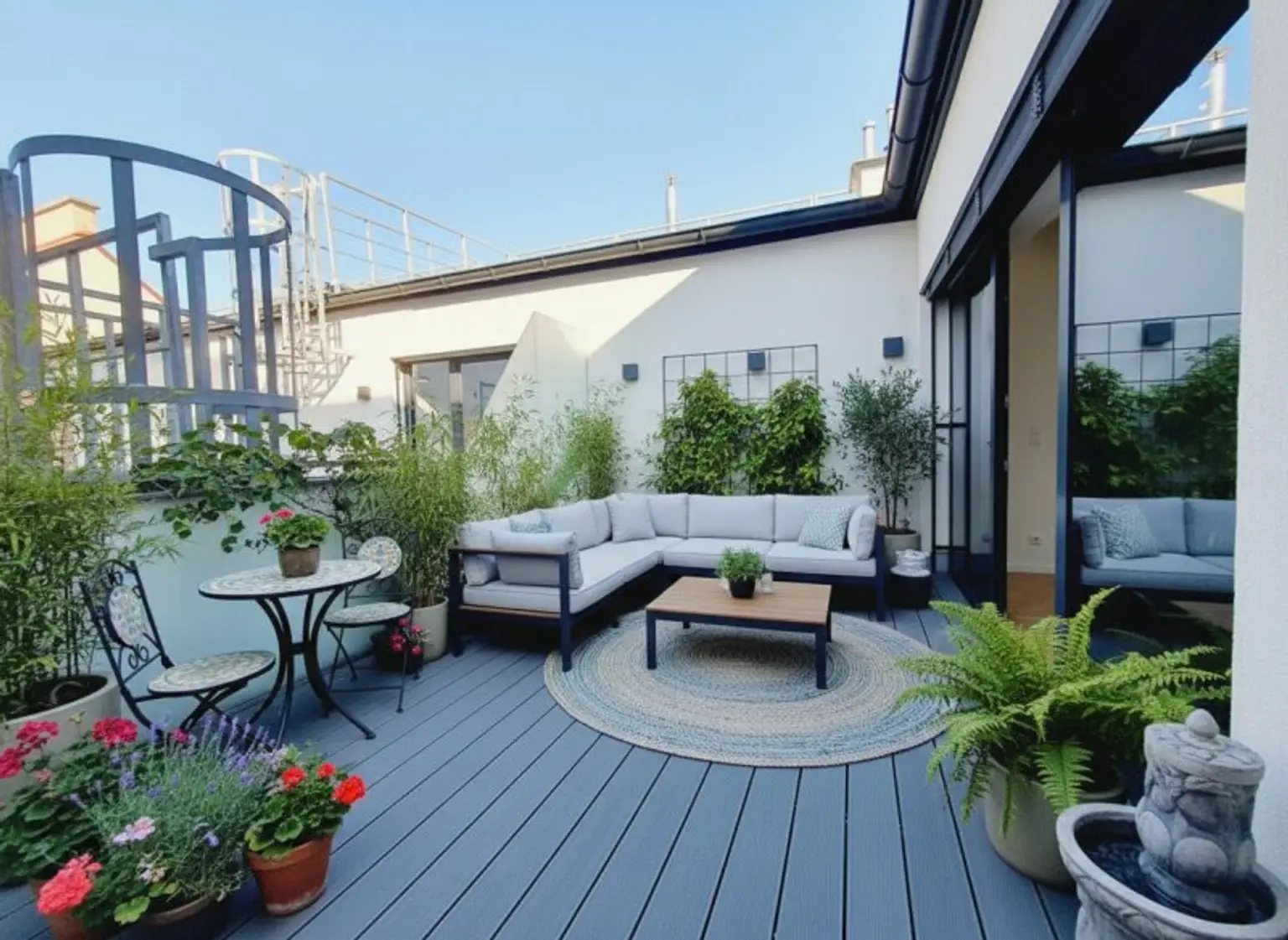 Traumhaftes Penthouse beim Naschmarkt mit sehr schönem Ausblick