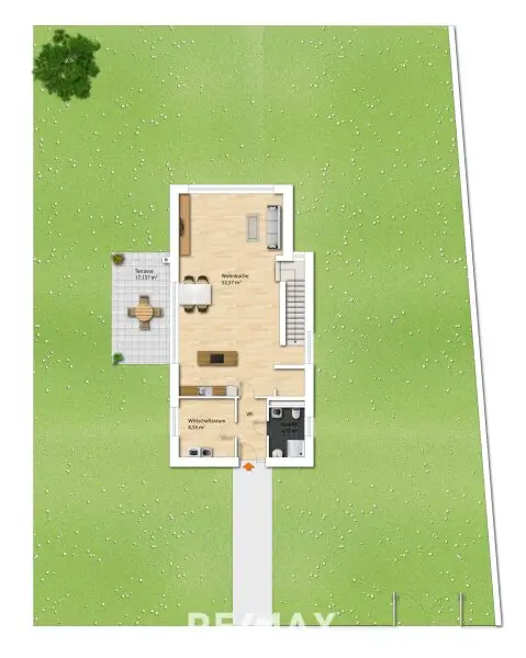 Grundriss Erdgeschoss