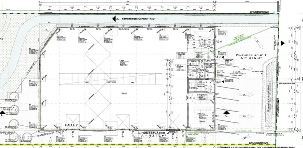Moderne Gewerbehalle mit Büroflächen in Pinsdorf zu mieten!