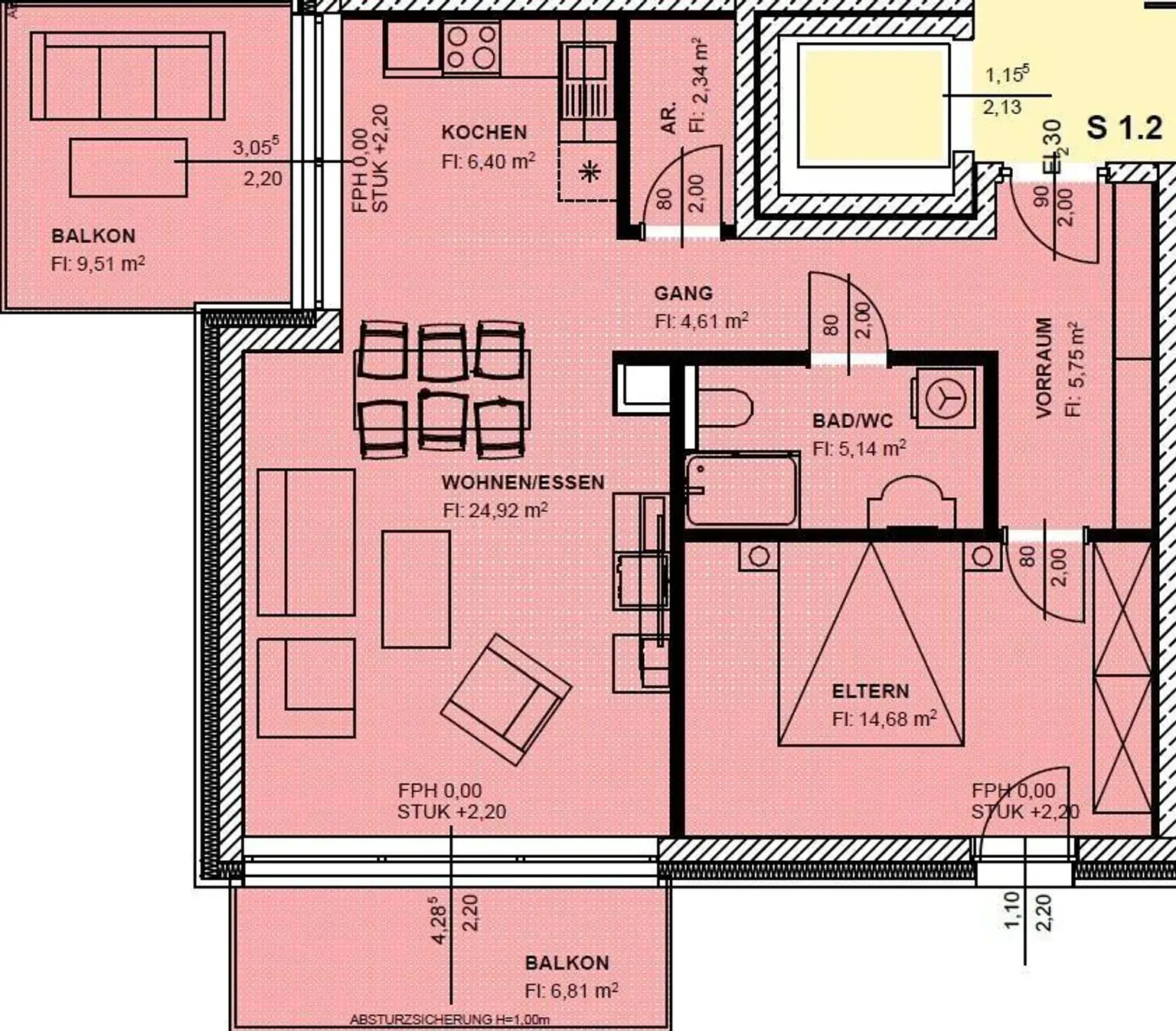 Wohnung S 1
