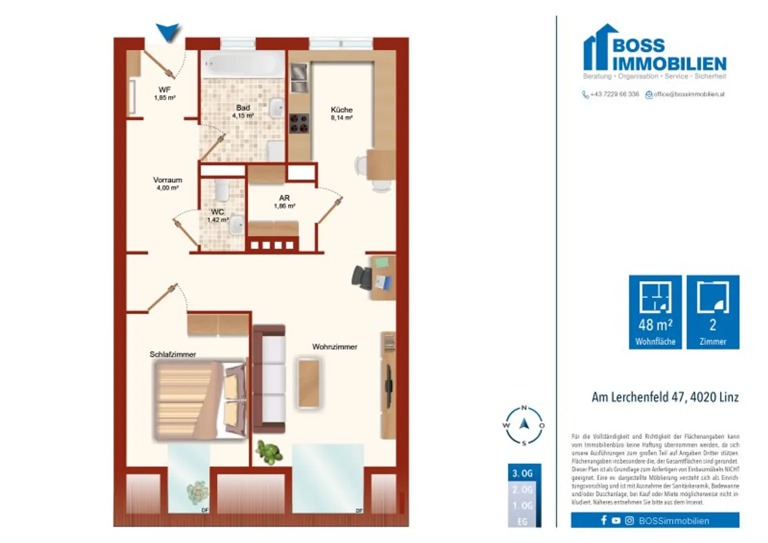 Grundriss Am Lerchenfeld 47