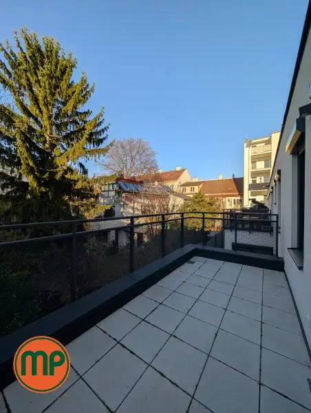 1 Zimmer - 2 Terrassen: Top-Ausstattung