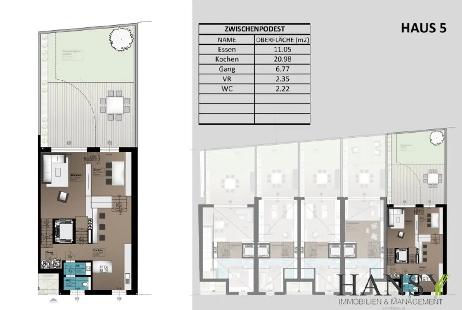 Exklusives Haus im Zentrum von Perchtoldsdorf mit Lift, großzügigen Freiflächen und 2 Garagenstellplätzen!