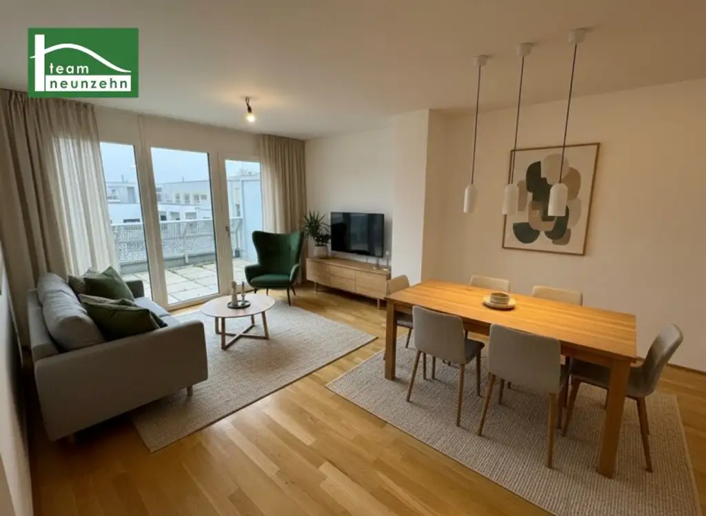 Schöne 2-Zimmer-Wohnung mit großer Terrasse in zentraler Lage - JETZT ANFRAGEN!