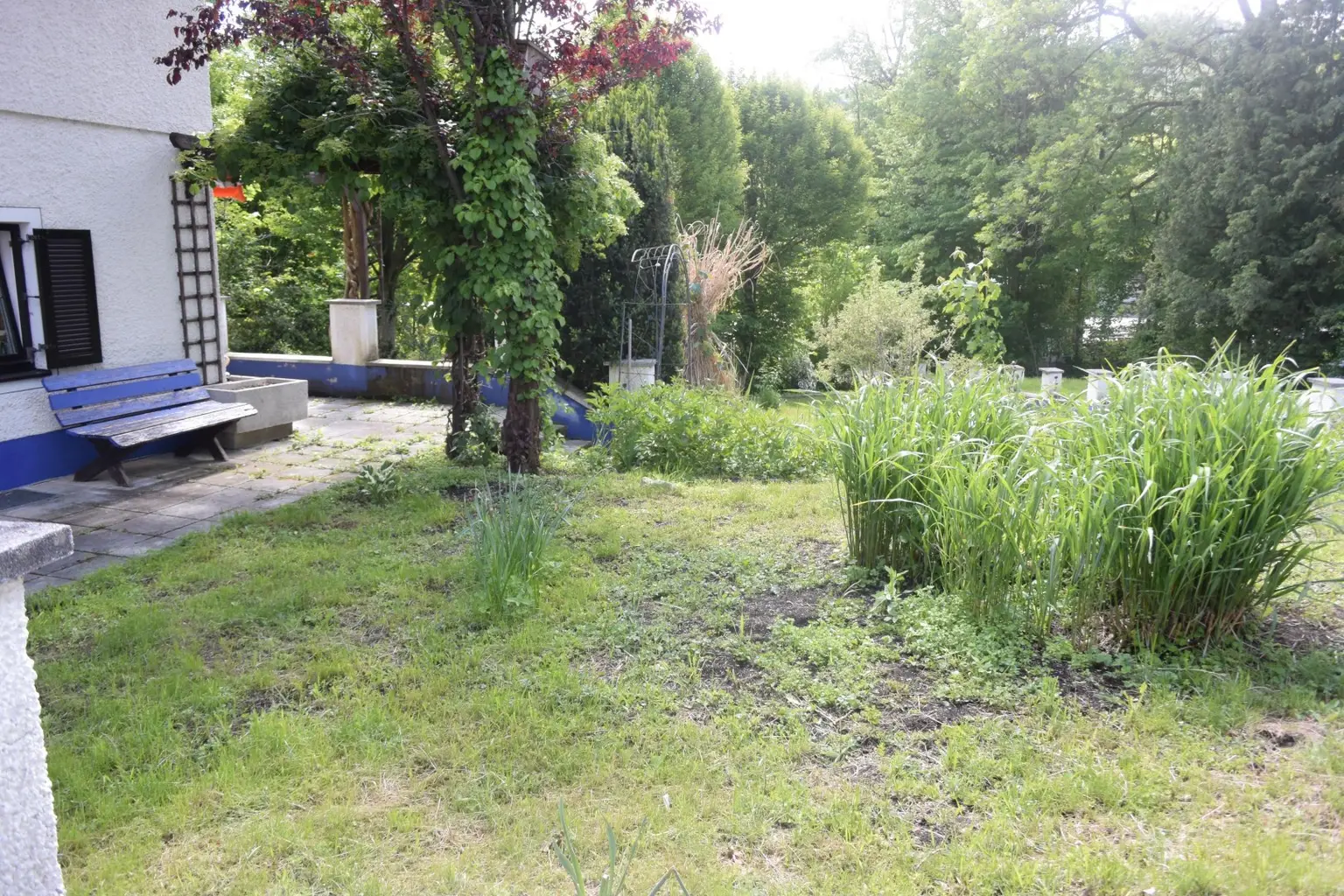 Wohnhaus mit Garten