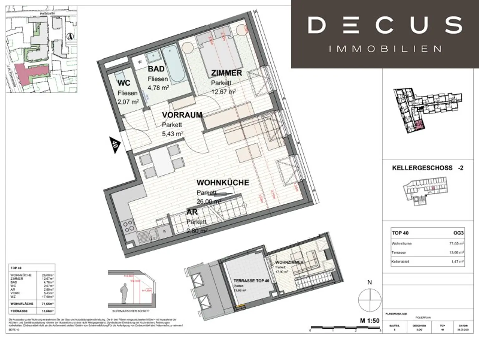 3 ZIMMER | IM HERZEN DER STADT | TERRASSE | 3. OBERGESCHOSS | MORGENSONNE