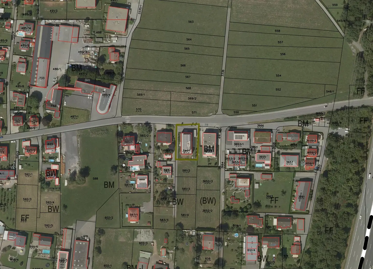 Adressenplan