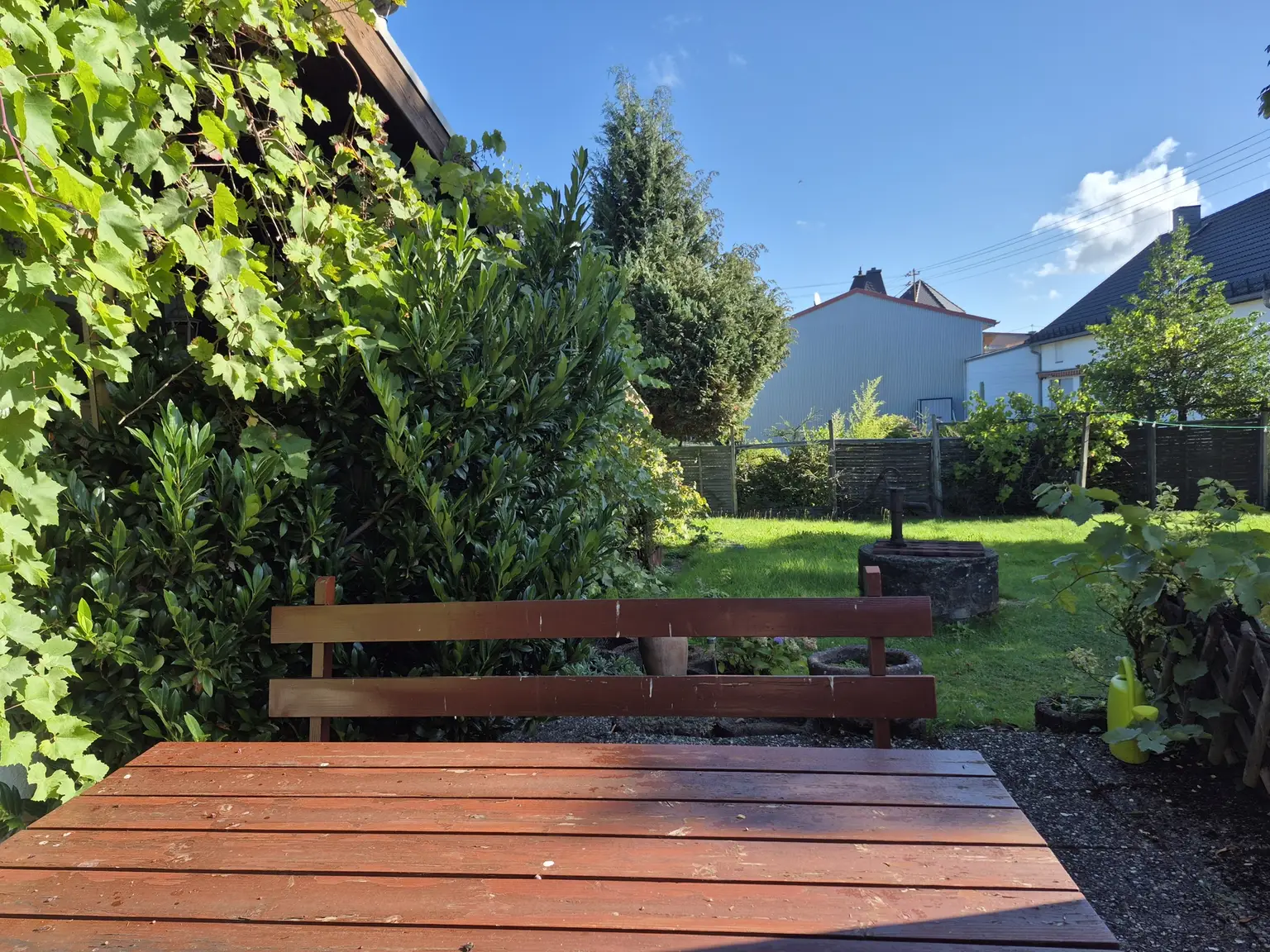 Sitzecke Garten