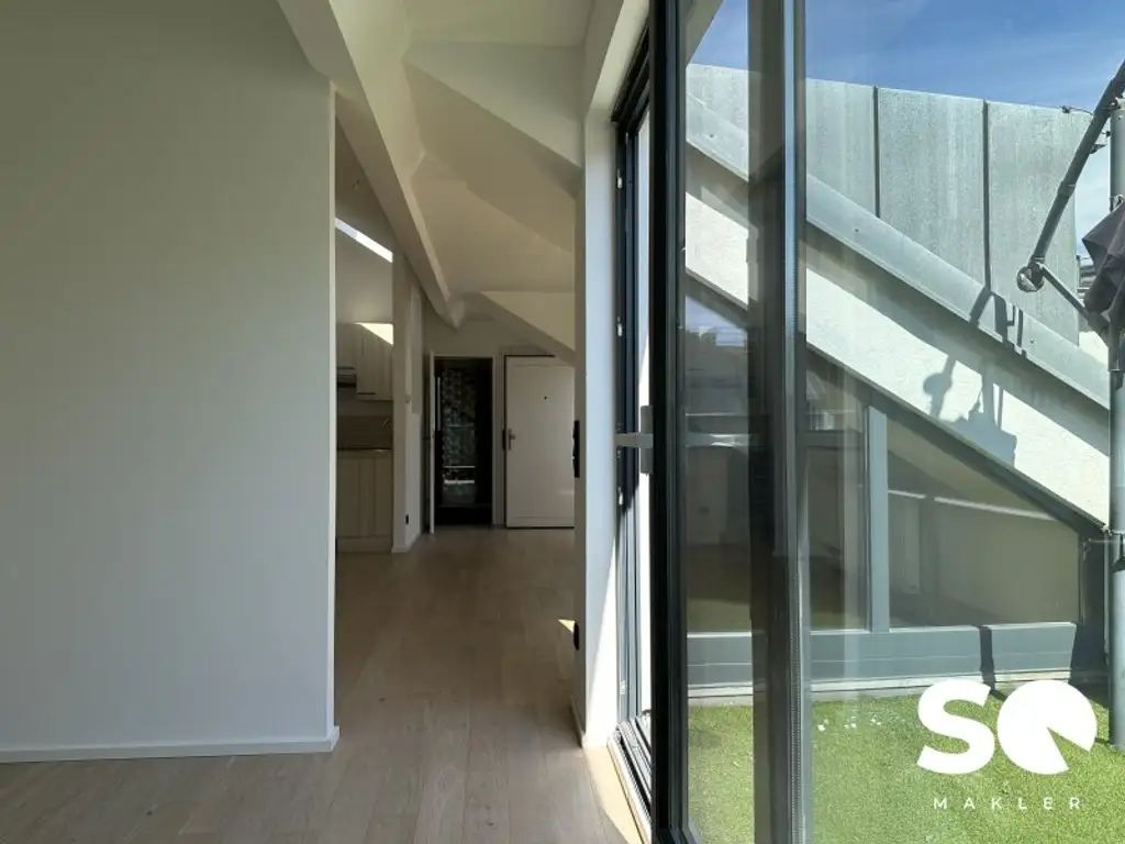 #SQ - DG / LOFT - STILVOLLES WOHNEN MIT SONNIGER TERRASSE BEIM AUGARTEN (GAUßPLATZ) & NÄHE DONAUKANAL (U4)