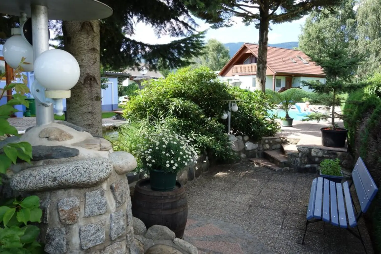 wunderschöne Gartenoase