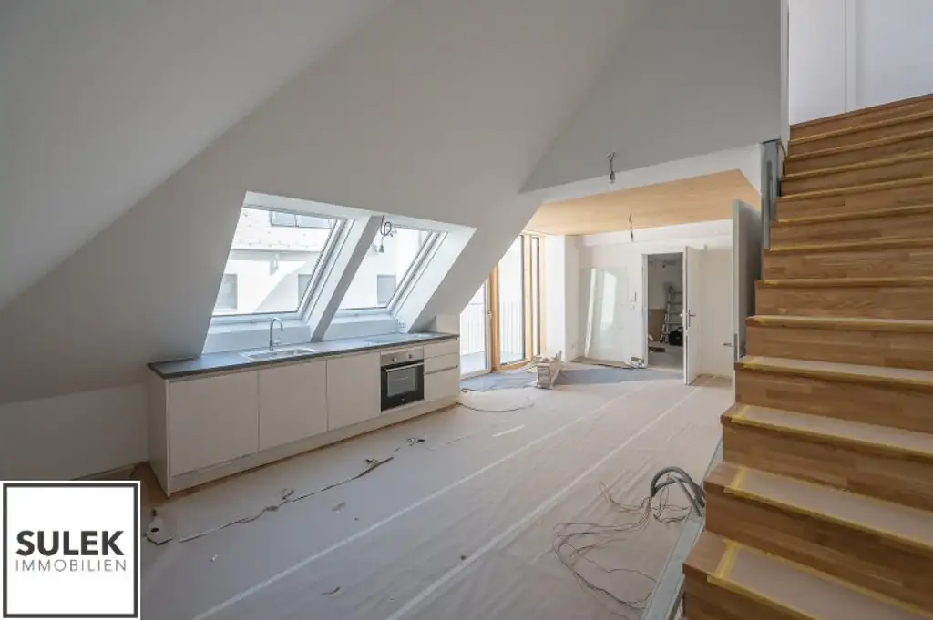 Dachgeschoßwohnung im Herzen des 2. Bezirks – 55 m² Wohnkomfort