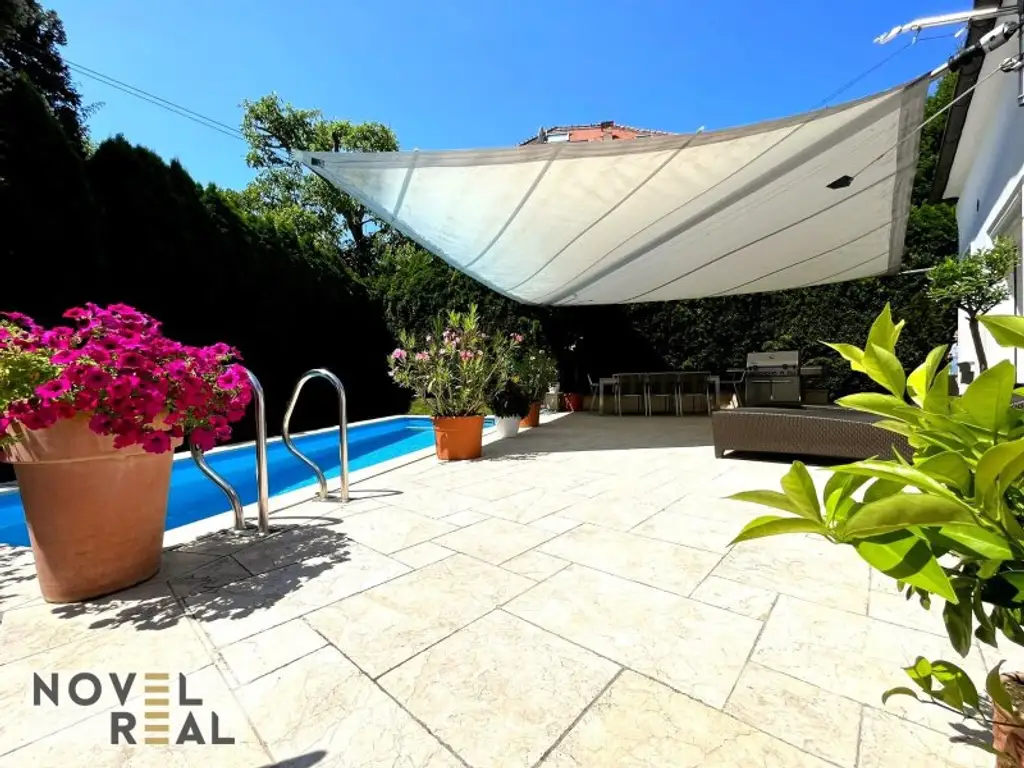 Exklusive Villa mit privatem Pool und idyllischem Garten in Toplage von Wien-Hietzing!