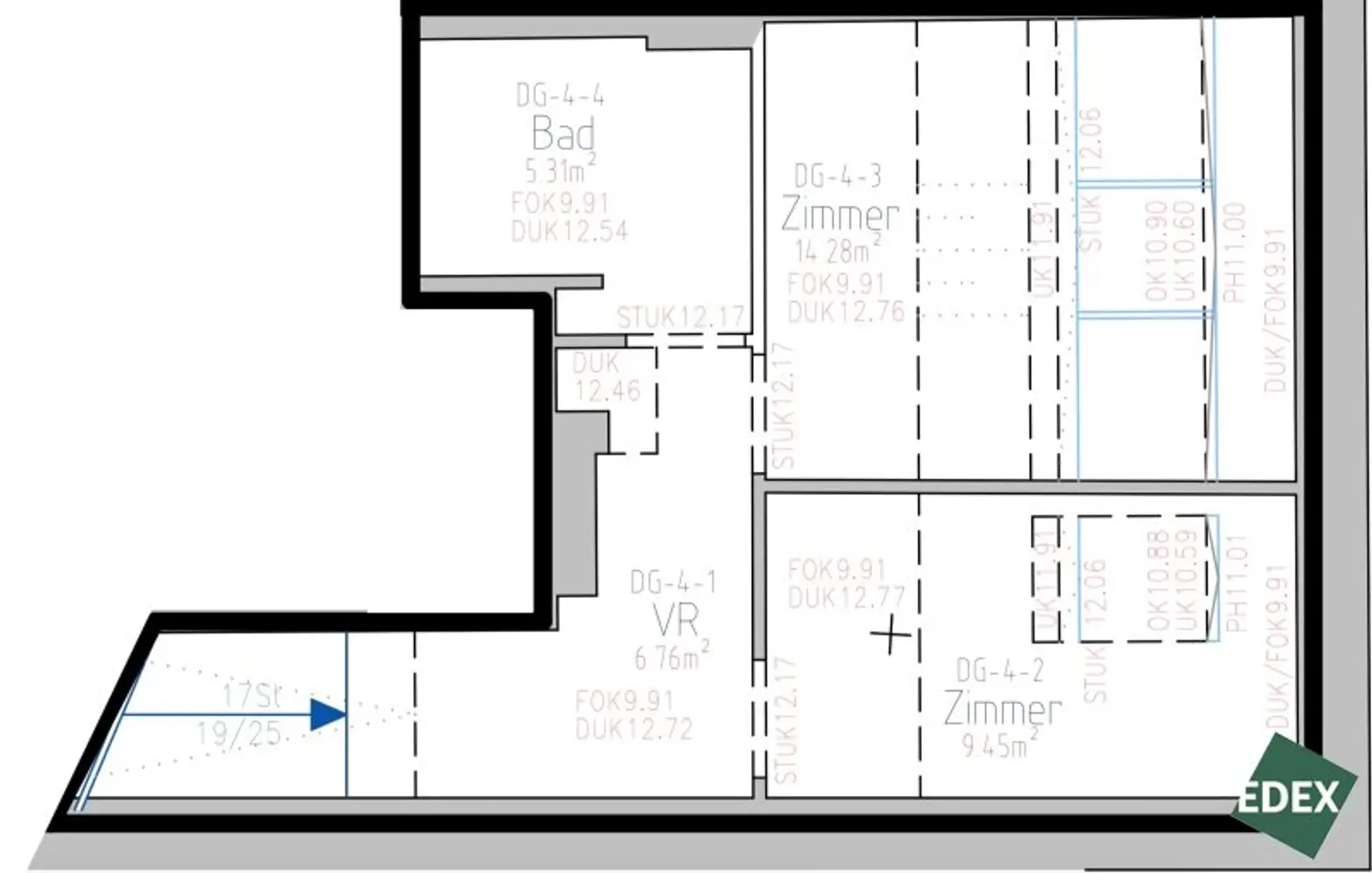 Klimatisierte 3-Zimmer-Maisonette mit Terrasse