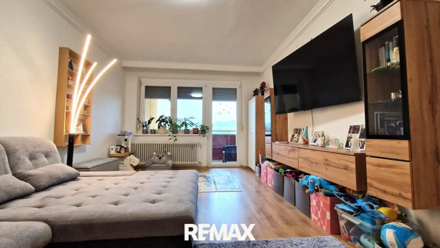 Wohnzimmer Blick Loggia