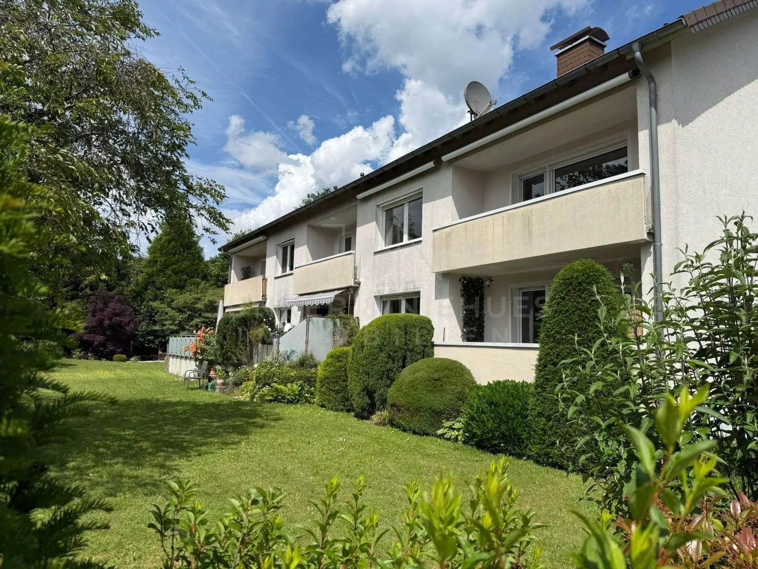 Außenansicht Balkone