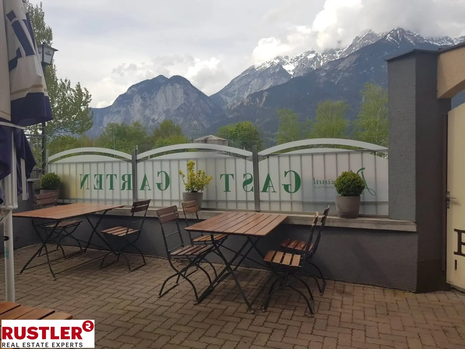 Terrasse nach Norden