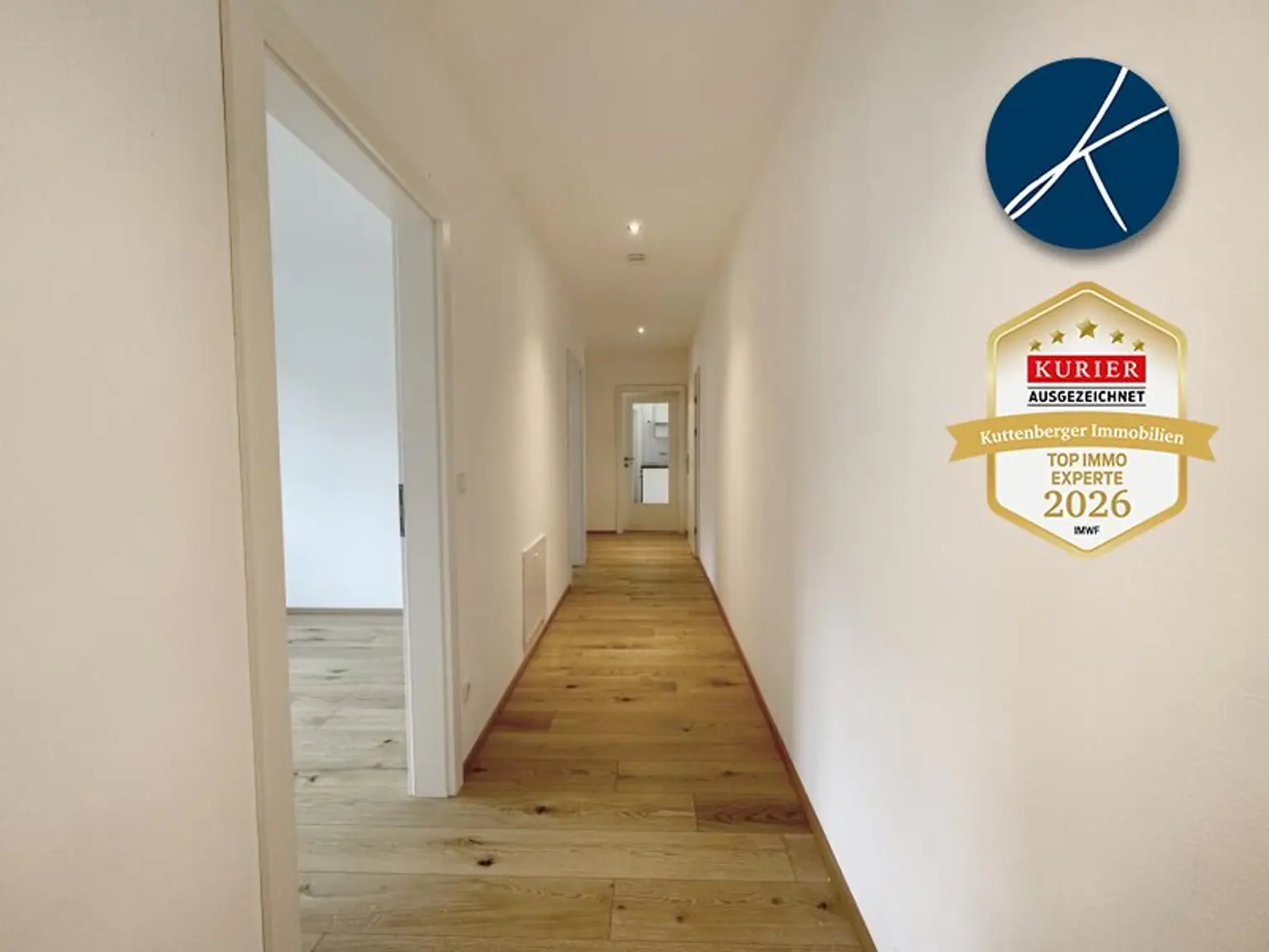 alles zentral begehbar